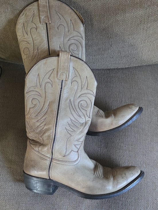 heritage west Other - Vintage Heritage West Western Cowboy Boots Genuine Leather Mens Size 11D